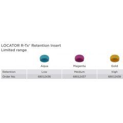 Locator R-TX Retention Insert Limited range (4 db)
